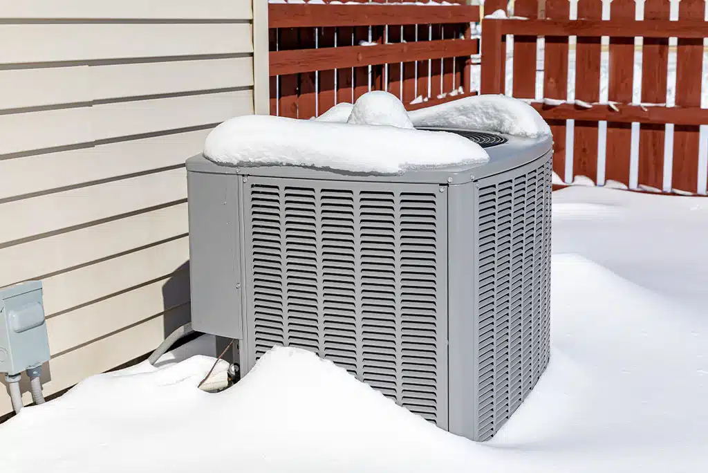 a chair sitting in front of a house